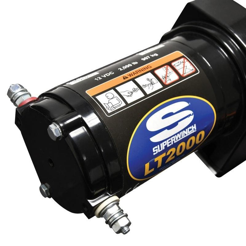 Superwinch 2000 LBS 12V DC 5/32in x 49ft Steel Rope LT2000 Winch - SMINKpower Performance Parts SUW1120210 Superwinch