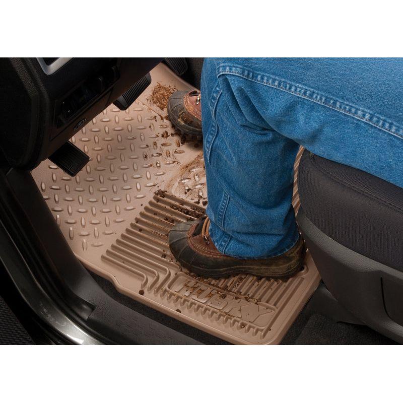 Husky Liners 00-06 Chevy Silverado/Suburban/GMC Sierra/Yukon Heavy Duty Black Front Floor Mats-tuningsupply.com