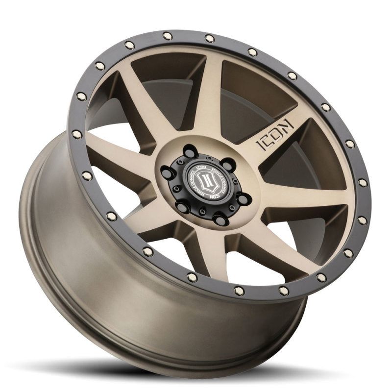 ICON Rebound 20x9 6x5.5 0mm Offset 5in BS Bronze Wheel-tuningsupply.com