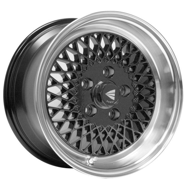 Enkei92 Classic Line 15x7 38mm Offset 5x114.3 Bolt Pattern Black Wheel-tuningsupply.com