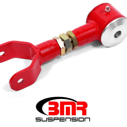 BMR 11-14 S197 Mustang Upper Control Arm On-Car Adj. (Polyurethane) - Red-tuningsupply.com