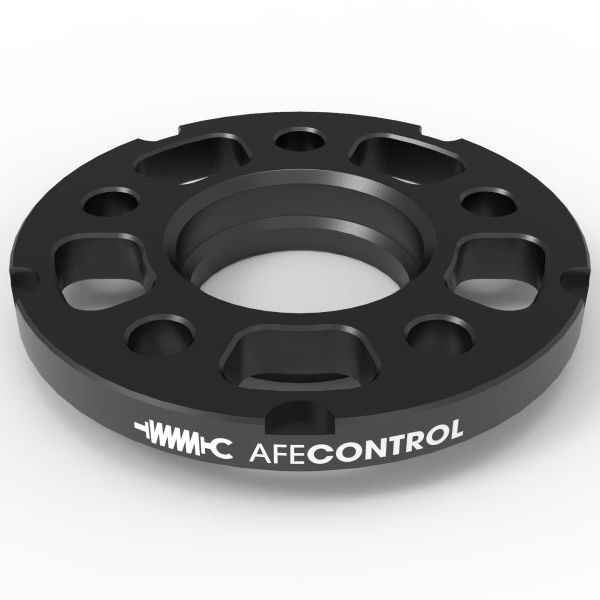 aFe CONTROL Billet Aluminum Wheel Spacers 5x112 CB66.6 15mm - Toyota GR Supra/BMW G-Series-tuningsupply.com