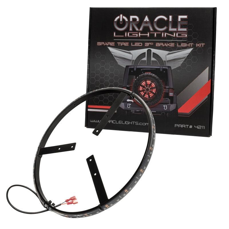 Oracle LED Illuminated Wheel Ring 3rd Brake Light - Red SEE WARRANTY-tuningsupply.com