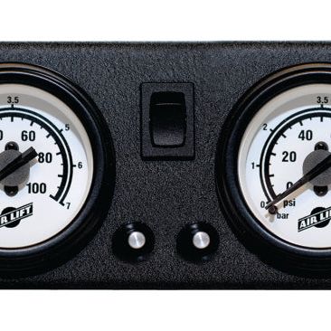 Air Lift Dual Gauge Panel Assembly for 25812-tuningsupply.com