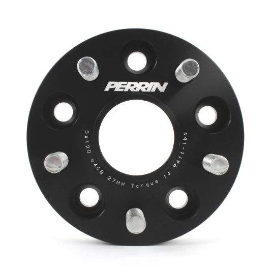 Perrin 17-18 Honda Civic Type R 64.1mm Hub 5x120 27mm Wheel Spacers (One Pair)-tuningsupply.com