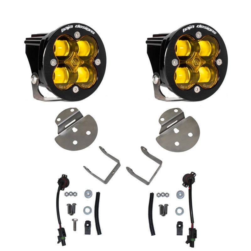 Baja Designs 15-19 Canyon/Colorado Fog Light & Fog Pocket Kit - Amber-tuningsupply.com