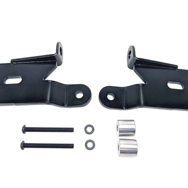 KC HiLiTES 18-19 Jeep Wrangler JL A-Pillar Light Mount Bracket Set (Pair) - Black-tuningsupply.com