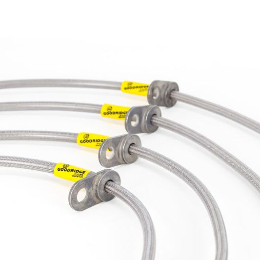 Goodridge 10-15 Chevrolet Camaro Stainless Steel Brake Line Kit-tuningsupply.com