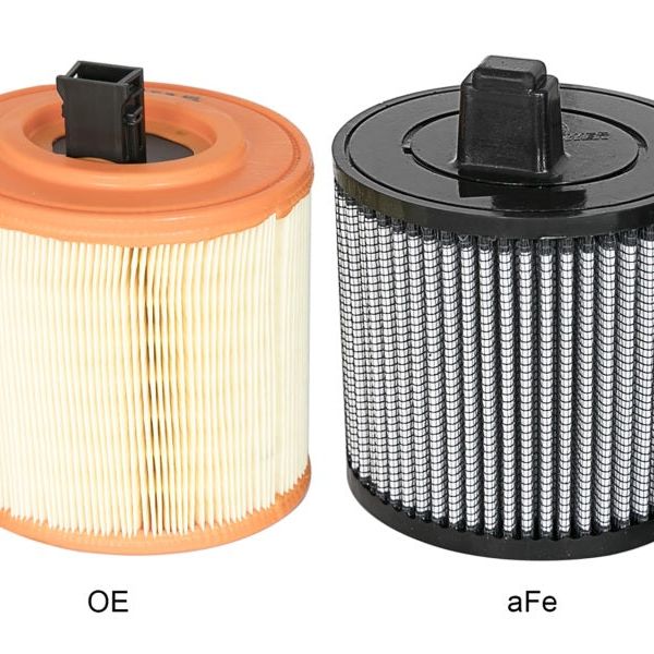 aFe MagnumFLOW Air Filters OER Pro Dry S A/F 16-17 Cadillac ATS-V V6-3.6L (tt)-tuningsupply.com