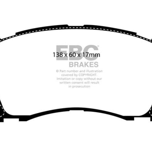 

EBC DP41134R - EBCDP41134R - EBC 98-02 Subaru Forester 2.5 Yellowstuff Front Brake Pads - Shipped in Europe - Tuningsupply.com
