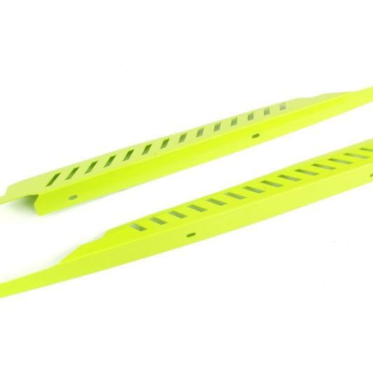 Perrin 11-14 Subaru WRX/STI Fender Shroud Set - Neon Yellow-tuningsupply.com