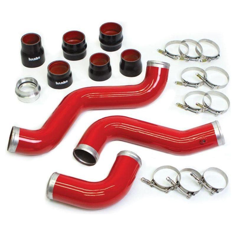 Banks Power 17-19 Chevy/GMC 2500HD/3500HD Diesel 6.6L Boost Tube Upgrade Kit - Red-tuningsupply.com