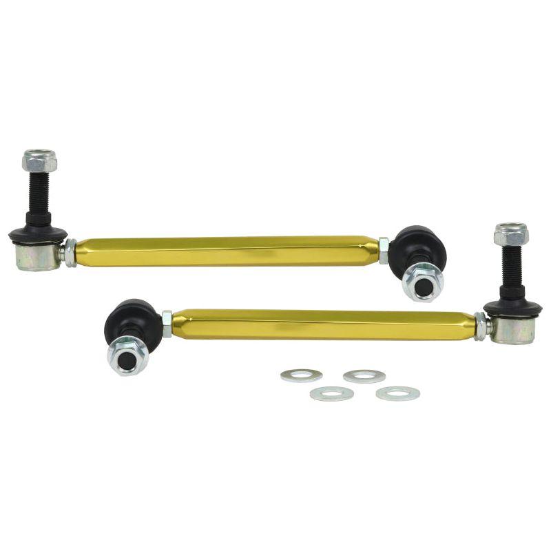 Whiteline Universal Sway Bar - Link Assembly Heavy Duty Adjustable 12mm Steel Ball/Ball Style - SMINKpower Performance Parts WHLKLC180-235 Whiteline