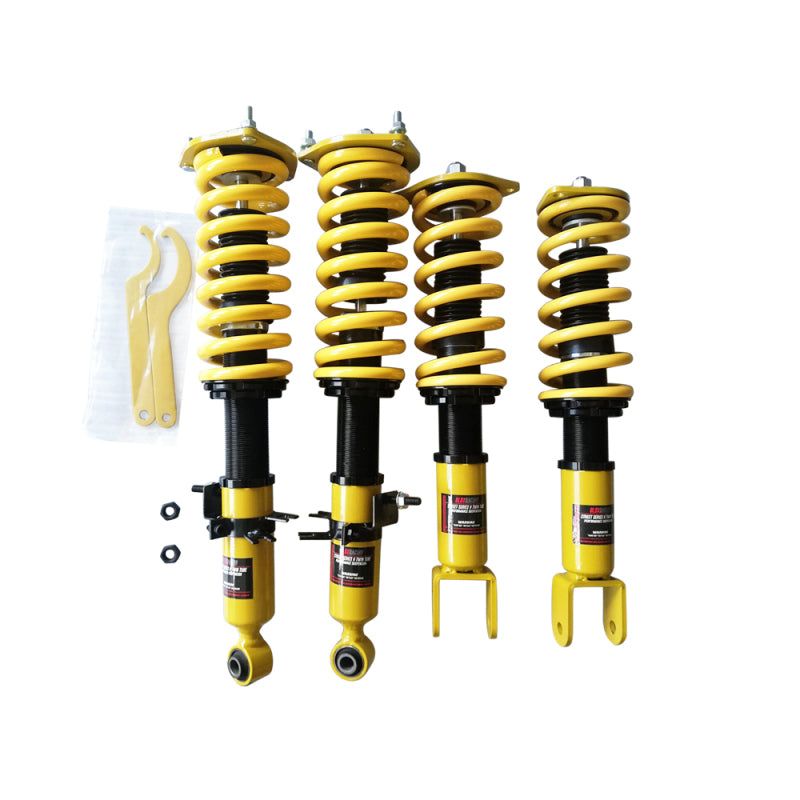 BLOX Racing 2009+ Nissan G37/370Z - Non-Adjustable Damping Street Series II Coilovers RWD-tuningsupply.com