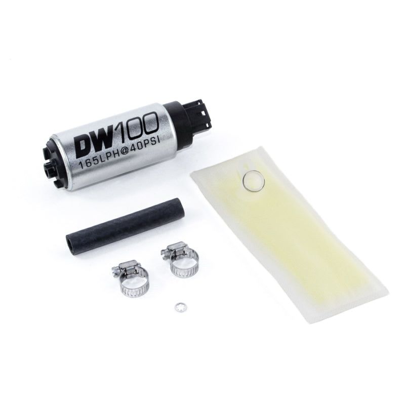 DeatschWerks 165 LPH In-Tank Fuel Pump w/ 94-01 Integra/ 92-00 Civic Install Kit-tuningsupply.com