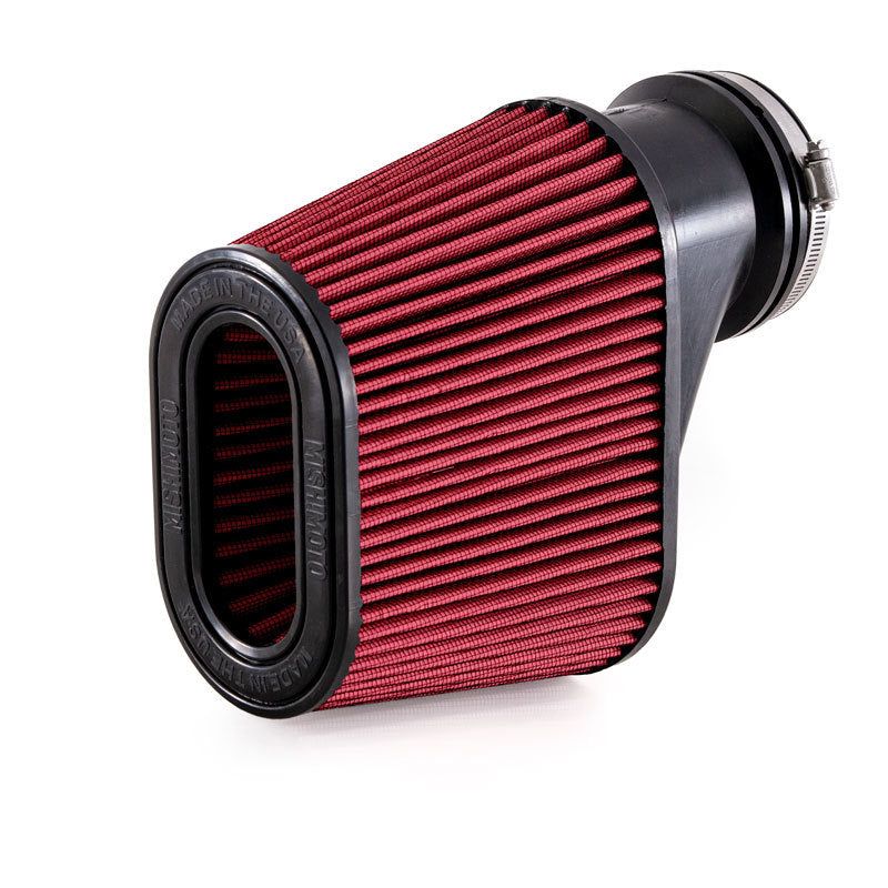 Mishimoto Performance Air Filter - 3.86in Inlet / 7.2in Length w/ Inlet Stack-tuningsupply.com