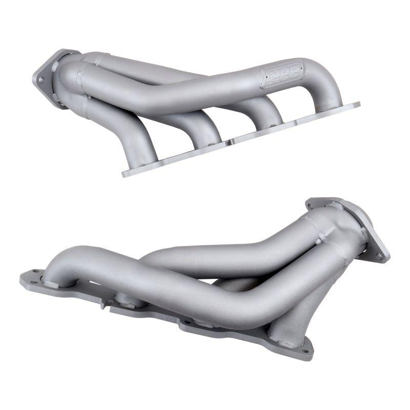 BBK 05-10 Dodge Hemi 6.1L Shorty Tuned Length Exhaust Headers - 1-7/8in Titanium Ceramic-tuningsupply.com