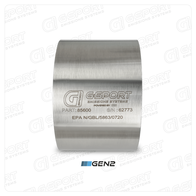 GESI G-Sport 400 CPSI GEN2 EPA Compliant 6in x 4in Substrate Only Up to 1,200HP-tuningsupply.com