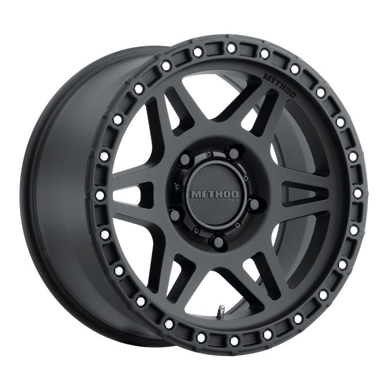 Method MR312 17x8.5 0mm Offset 5x150 110.5mm CB Matte Black Wheel-tuningsupply.com