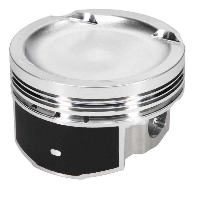 JE Pistons VW TSI 2.0 Turbo 83mm Bore +.50mm Oversize 9.6:1 CR -7.8cc Dish Piston (Set of 4)-tuningsupply.com