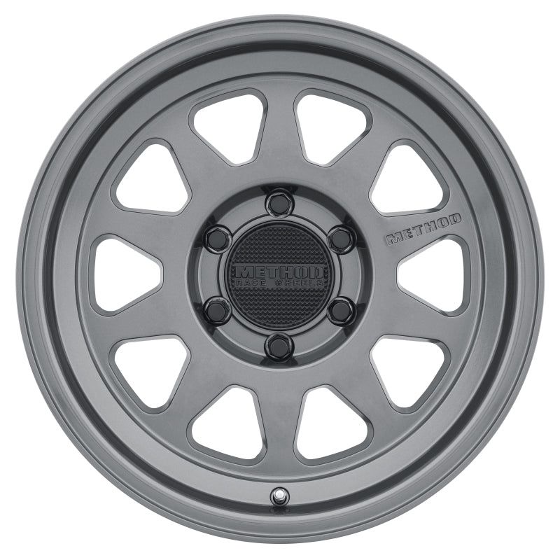 Method MR316 17x8.5 0mm Offset 6x135 87mm CB Gloss Titanium Wheel-tuningsupply.com