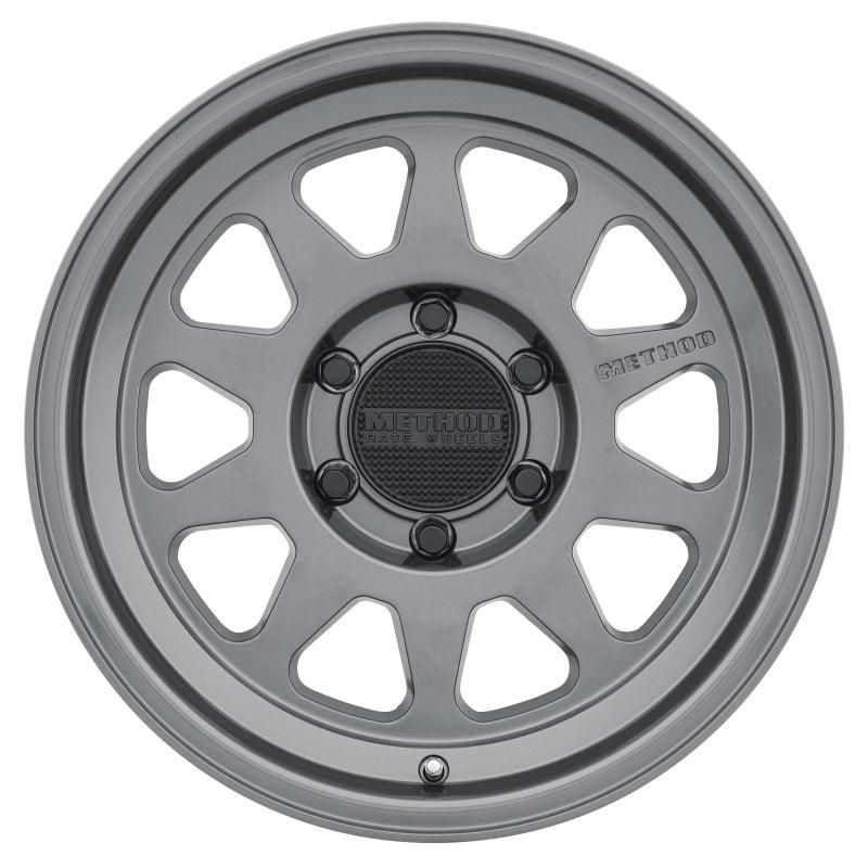 Method MR316 18x9 +18mm Offset 6x5.5 106.25mm CB Gloss Titanium Wheel-tuningsupply.com