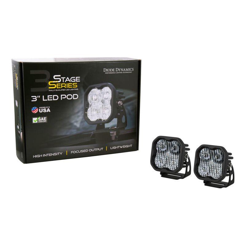 Diode Dynamics 2021 Ford Bronco SS3 LED Ditch Light Kit - Pro White Combo-tuningsupply.com