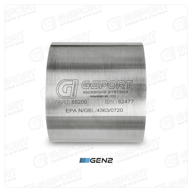 GESI G-Sport 400 CPSI GEN 2 EPA Compliant 4.5in x 4in High Output Substrate Only- 500-850HP-tuningsupply.com