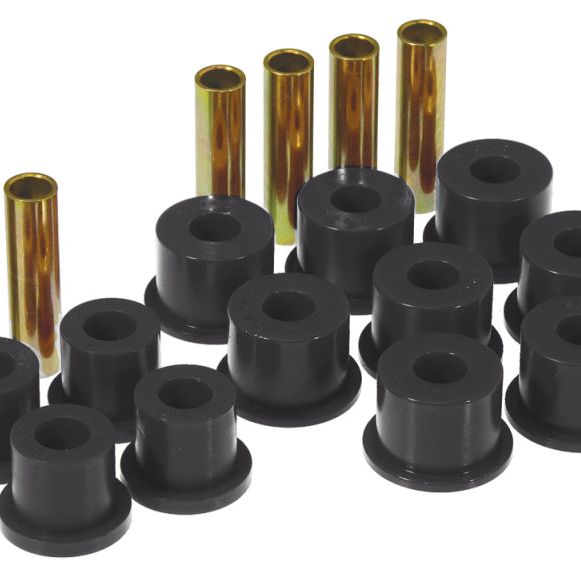 Prothane 88-98 GM 2/4wd Rear Spring & Shackle Bushings - Black-tuningsupply.com