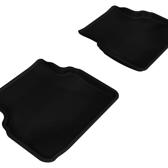 3D MAXpider 2002-2007 Subaru Impreza Kagu 2nd Row Floormats - Black-tuningsupply.com