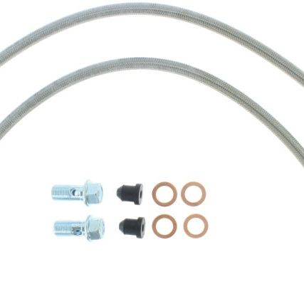 StopTech 97-03 Chevrolet Corvette Stainless Steel Front Brake Line Kit-Brake Line Kits-Stoptech-STO950.62000-SMINKpower Performance Parts