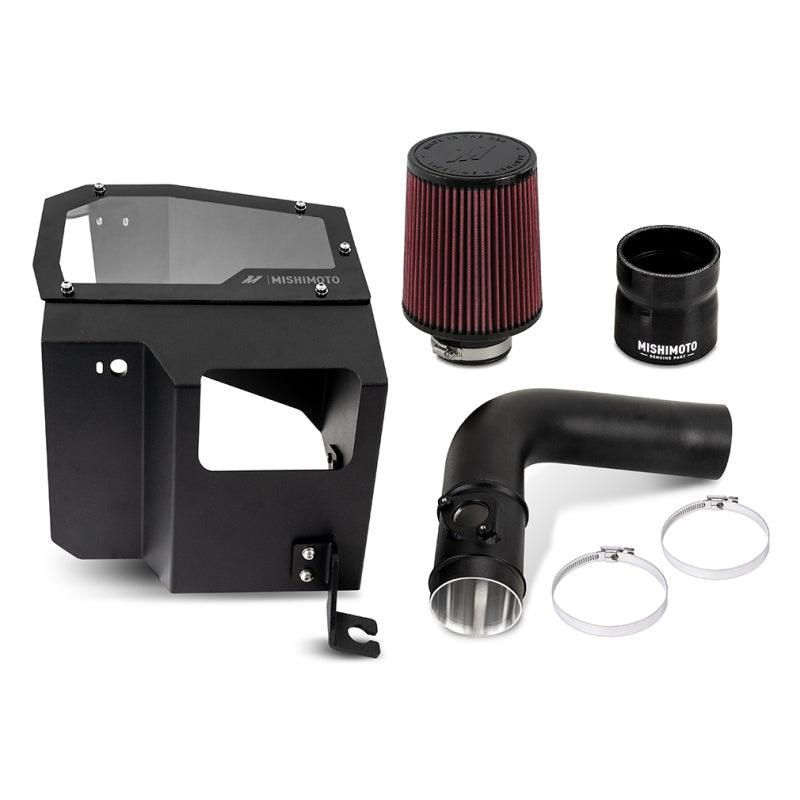 Mishimoto 2022+ Subaru WRX Performance Air Intake - Oiled Filter - Micro-Wrinkle Black-tuningsupply.com