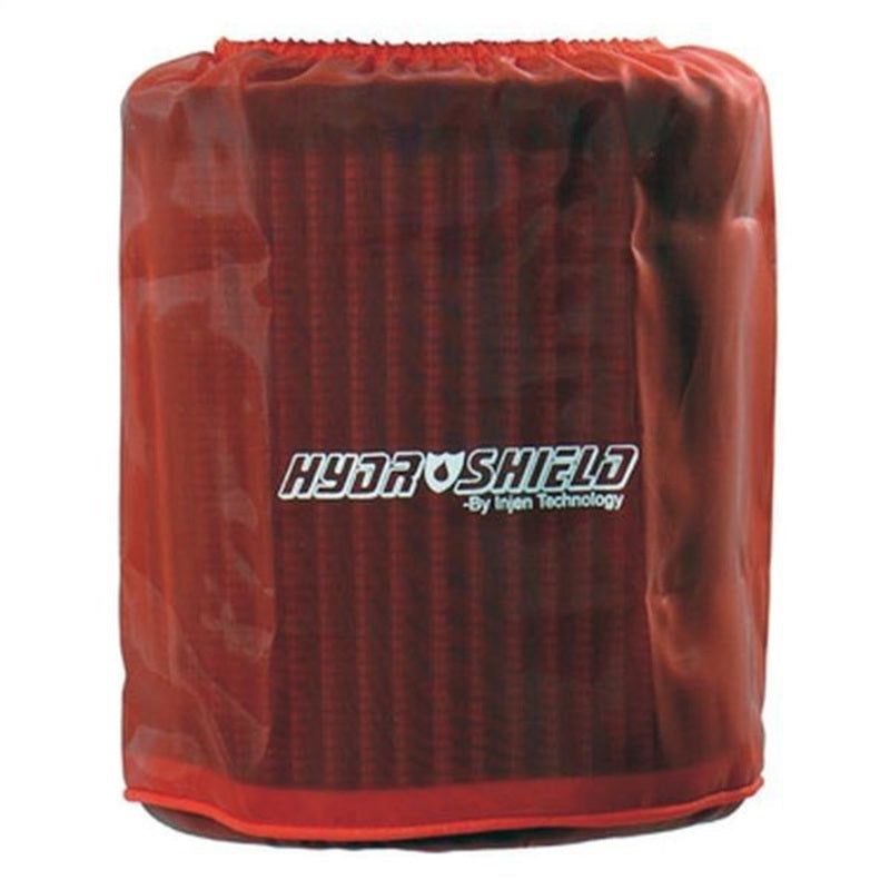 Injen Red Water Repellant Pre-Filter fits X-1022 6-1/2in Base / 8in Tall / 5-1/2in Top-tuningsupply.com