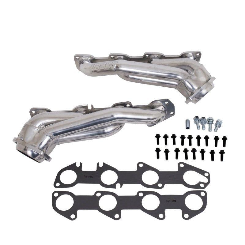 BBK 05-15 Dodge Challenger Charger 5.7 Hemi Shorty Tuned Length Exhaust Headers 1-3/4 Silver Ceramic-tuningsupply.com