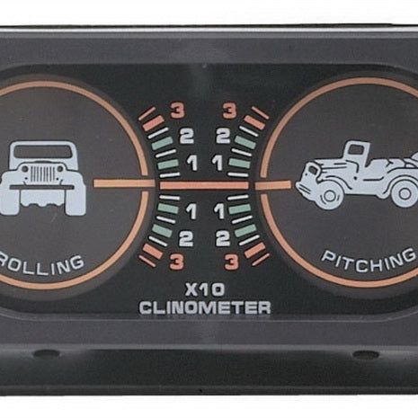 Rampage 1999-2019 Universal Clinometer - Black - SMINKpower Performance Parts RAM791005 Rampage