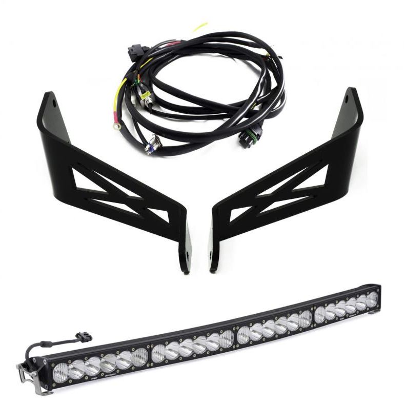 Baja Designs OnX6 Can-Am Maverick X3 Rock Crawler 40in Roof Mount Kit-tuningsupply.com