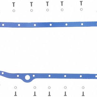 Oil Pan Gasket, 1 Piece, Small Block Chevy-tuningsupply.com