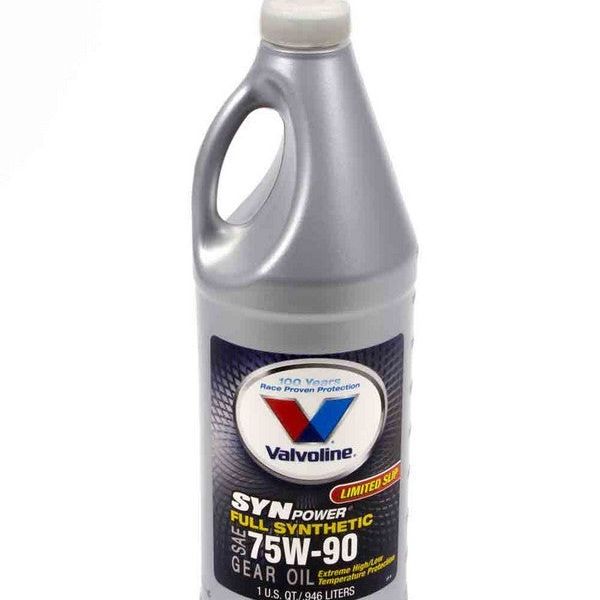 Valvoline Gear Oil, Differential, 75W90, Limited Slip Additive - SMINKpower Performance Parts VAL975 VALVOLINE