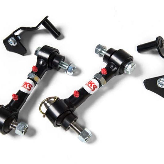 JKS Manufacturing Jeep Wrangler JL Quicker Disconnect Sway Bar Links 0-2in Lift-tuningsupply.com