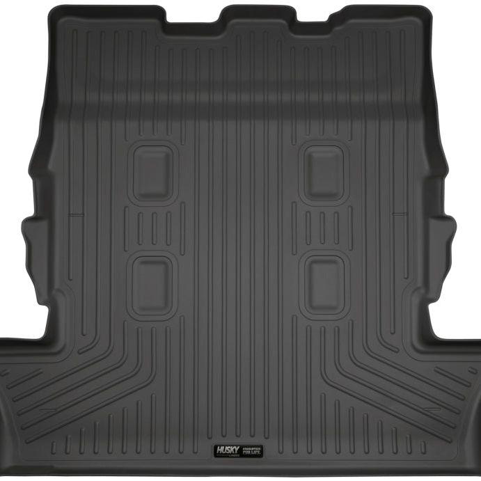 Husky Liners 13-16 Lexus LX570 / 13-16 Toyota Land Cruiser Weaterbeater Black Cargo/Trunk Liner-tuningsupply.com