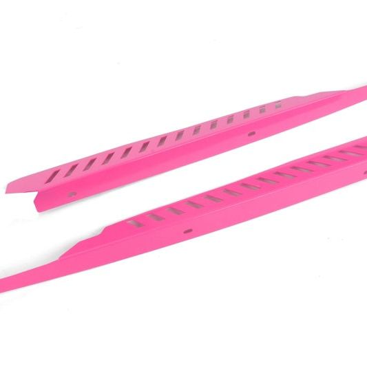 Perrin 08-14 Subaru WRX/STI Fender Shroud Set - Hyper Pink - SMINKpower Performance Parts PERPSP-ENG-549HP Perrin Performance