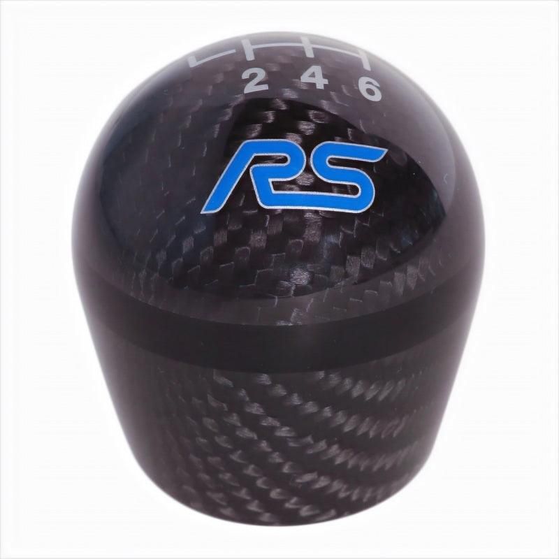 Ford Racing Focus RS Black Carbon Fiber Shift Knob 6 Speed-tuningsupply.com