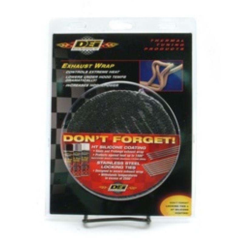 DEI Exhaust Wrap 1in x 50ft - Black-tuningsupply.com