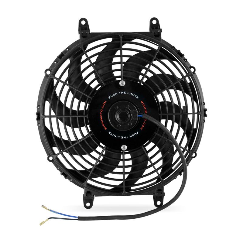 Mishimoto 12 Inch Curved Blade Electrical Fan-tuningsupply.com