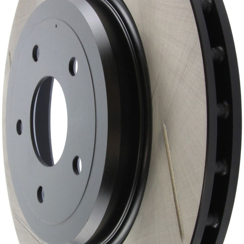 StopTech Power Slot 06-10 Chevrolet Corvette Rear Right Slotted Rotor-Brake Rotors - Slotted-Stoptech-STO126.62103SR-SMINKpower Performance Parts