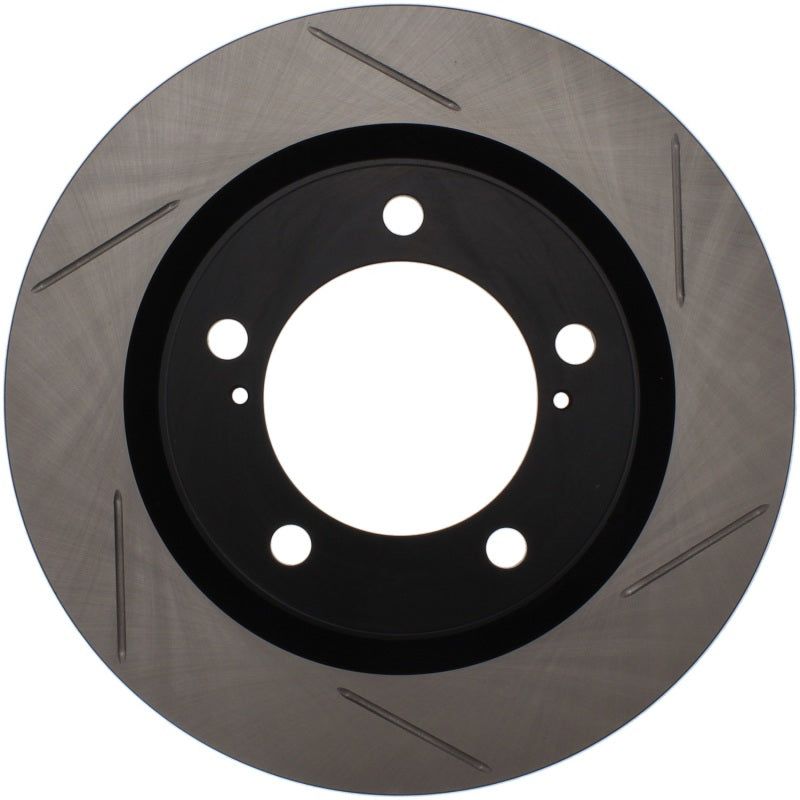 StopTech Power Slot 08-09 Toyota Sequoia / 07-09 Tundra Slotted Left Front Rotor-Brake Rotors - Slotted-Stoptech-STO126.44156SL-SMINKpower Performance Parts