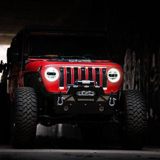 DV8 Offroad 2018+ Jeep Wrangler JL/Gladiator LED Projector Headlights-tuningsupply.com