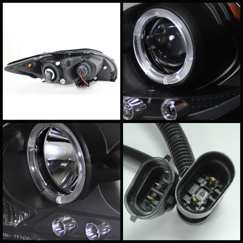 Spyder Scion TC 08-10 Projector Headlights LED Halo -Replaceable LEDs Blk PRO-YD-TTC08-HL-BK-Headlights-SPYDER-SPY5073303-SMINKpower Performance Parts