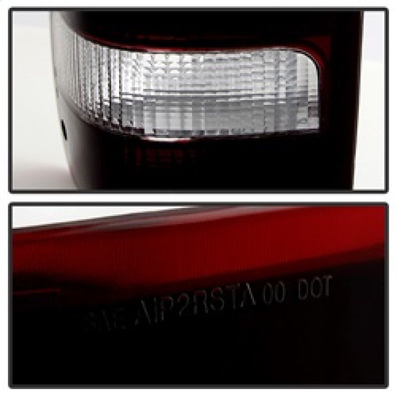 Xtune Ford Ranger 93-97 OE Style Tail Lights Red Smoked ALT-JH-FR93-OE-RSM - SMINKpower Performance Parts SPY9030574 SPYDER