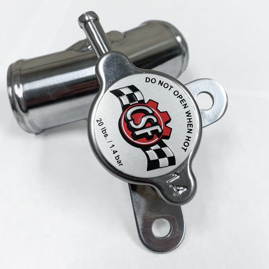 CSF 13+ BRZ / 13-20 Toyota 86 / 22+ GR86 Aluminum Filler Neck w/ High Pressure Radiator Cap-tuningsupply.com